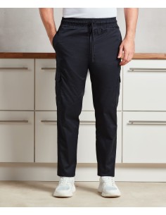 P-PR555-Essential Chefs Cargo Pocket Trousers 2